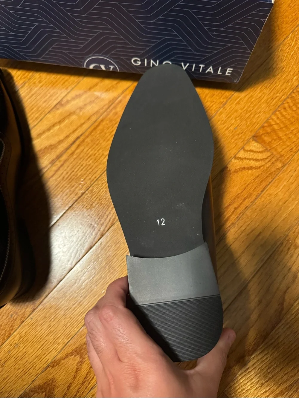 Gino Vitale Men’s Leather Shoes New Size 12